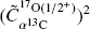 ${\left( {\tilde C_{{\alpha ^{13}}{\rm{C}}}^{17{\rm{O(1/}}{{\rm{2}}^{\rm{ + }}}{\rm{)}}}} \right)^2}$