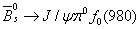 $\overline B _s^0 \to J/\psi {\pi ^0}{f_0}(980)$