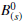 $$ {B_{(s)}^0} $$